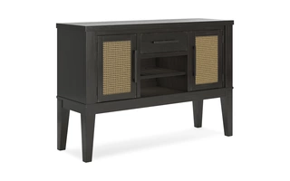 DINING ROOM SERVER Galliden Black/BrownD841-60 ASHLEY