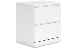 TWO DRAWER NIGHT STAND Onita WhiteEB9630-292 ASHLEY