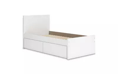 twin platform bed panels onita whiteEB9630-52 ashley
