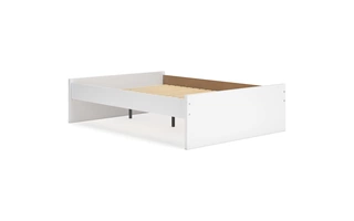 full platform bed panels onita whiteEB9630-84 ashley