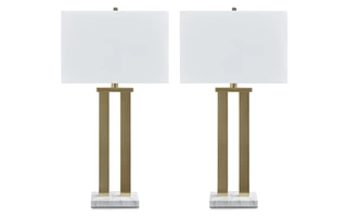 L204534 Coopermen METAL TABLE LAMP (2/CN)