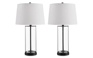 L431614 Wilmburgh GLASS TABLE LAMP (2/CN)