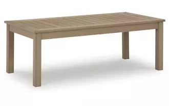 rectangular cocktail table hallow creek driftwood