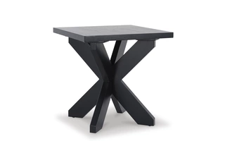 SQUARE END TABLE Joshyard BlackT461-2 ASHLEY