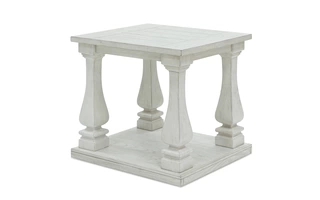 RECTANGULAR END TABLE Arlendyne Antique WhiteT747-3 ASHLEY