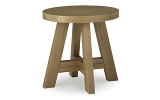 OVAL END TABLE Brinstead Light BrownT839-6 ASHLEY