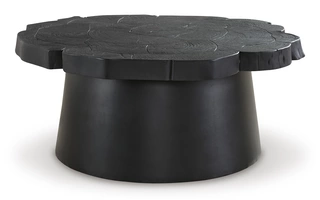 ROUND COFFEE TABLE Wimbell BlackT970-8 ASHLEY