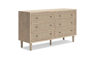 SIX DRAWER DRESSER ASHLEY Cielden Two-tone B1199-231