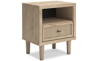 ONE DRAWER NIGHT STAND ASHLEY Cielden Two-tone B1199-91