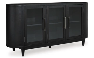 DINING ROOM SERVER Rowanbeck BlackD821-60 ASHLEY