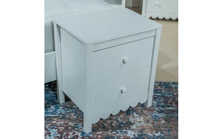 TWO DRAWER NIGHT STAND Hallityn WhiteEB1810-292 ASHLEY