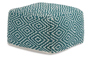 POUF Brynnsen Teal/IvoryA1001055 ASHLEY