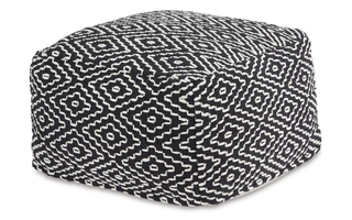POUF Jasett Black/IvoryA1001058 ASHLEY FURNITURE
