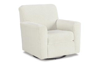 SWIVEL GLIDER ACCENT CHAIR Herstow IvoryA3000365C ASHLEY