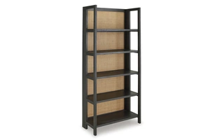 BOOKCASE Abyard Black/NaturalA4000574 ASHLEY