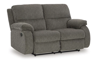 RECLINING LOVESEAT Scranto Brindle6650286C ASHLEY