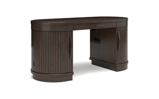 HOME OFFICE DESK Korestone Warm BrownH687-27 ASHLEY