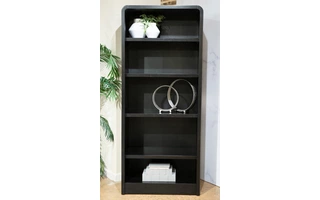 LARGE BOOKCASE Rowanbeck BlackH821-17 ASHLEY