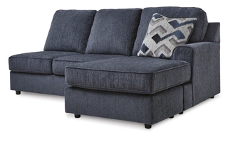 RAF SOFA CHAISE Albar Place Cobalt9530203 ASHLEY
