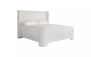 IVES BED/ WHITE  110461 SUNPAN FURNITURE