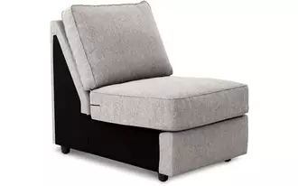 Ashley ashlor nuvella® armless chair in slate
