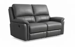 LEATHER POWER RECLINING LOVESEAT DARK GREY 1273PWRLOVEDG 1273PWRLOVEDG EXACT