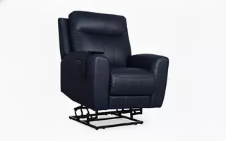 LEATHER LIFT CHAIR NAVY 3225LIFTNAVY 3225LIFTNAVY ISELLA SOFA