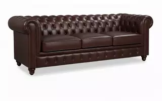 TUFTED SOFA 9117MSOFABRN 9117MSOFABRN ISELLA SOFA