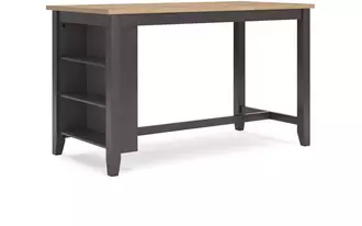 rect dining room counter table gesthaven in natural/brown by ashley