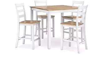 drm counter table set (5/cn) gesthaven in natural/white by ashley