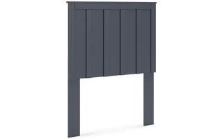 twin panel headboard simmenfort navy blueEB1528-155 ashley