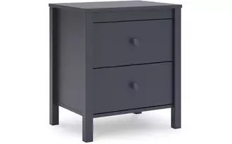 two drawer night stand