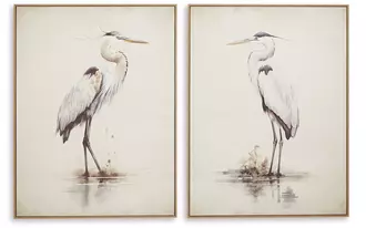 wall art set (2/cn) aubinell in beige by ashley