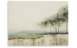 wall art donry in beige/green by ashley