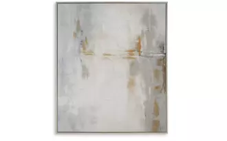 wall art vallrow in gray/amber by ashley