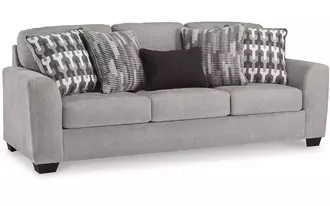sofa avenal park in flannel by ashley