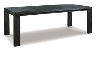 RECT DINING ROOM EXT TABLE Bellvern Dark GrayD749-35 ASHLEY