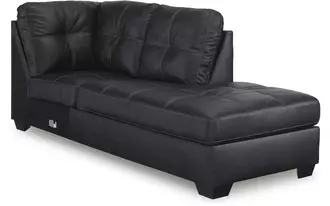 Ashley barlin mills raf corner chaise in carbon