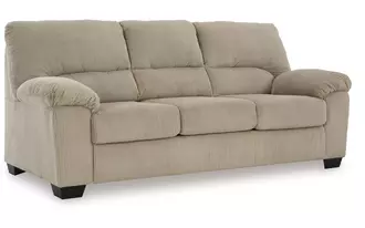 sofa simplejoy in sand by ashley