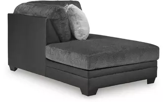 Ashley brixley pier laf corner chaise in graphite