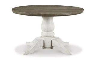 ROUND DRM PEDESTAL TABLE BASE  D814-50B ASHLEY FURNITURE