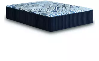queen mattress firm luxe 2.0 in blue by ashley