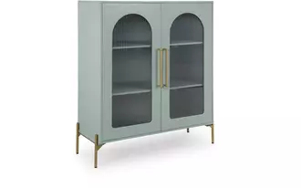 accent cabinet adwen in light green by ashley