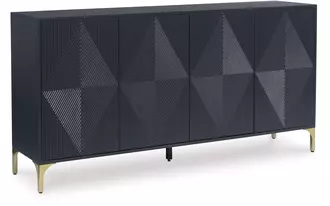 accent cabinet loirwick in dark blue by ashley