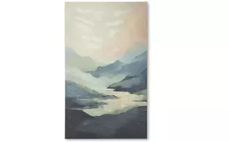 wall art thomhill in teal/green/peach by ashley