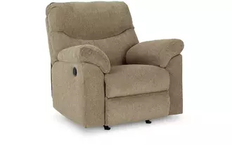 rocker recliner alphons in briar by ashley