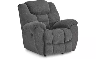 rocker recliner foreside in charcoal by ashley