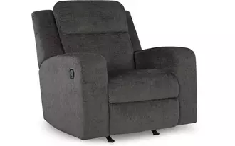rocker recliner kanlow in dusk by ashley