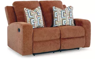 reclining loveseat danum in spice by ashley