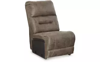 Ashley ravenel armless chair in fossil